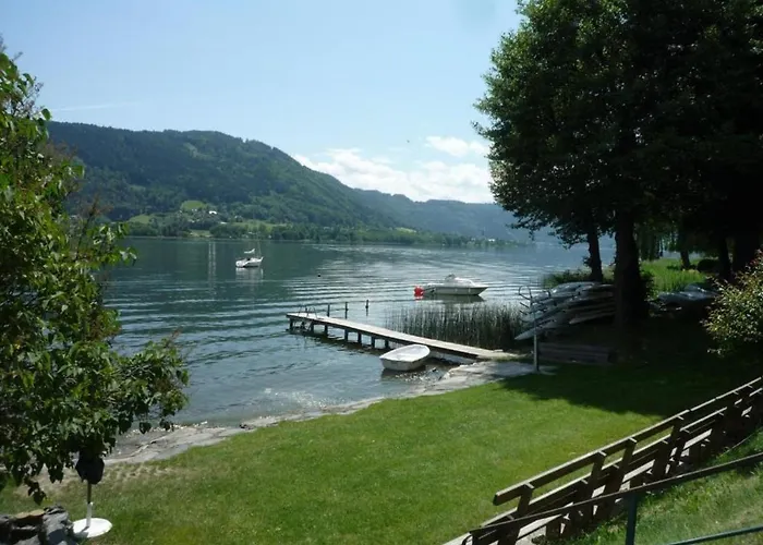 Apartament Daniela Seeblick Haus Haensel Gretel Am Ossiacher See, Hallenbad, Skiarena Gerlitzen *